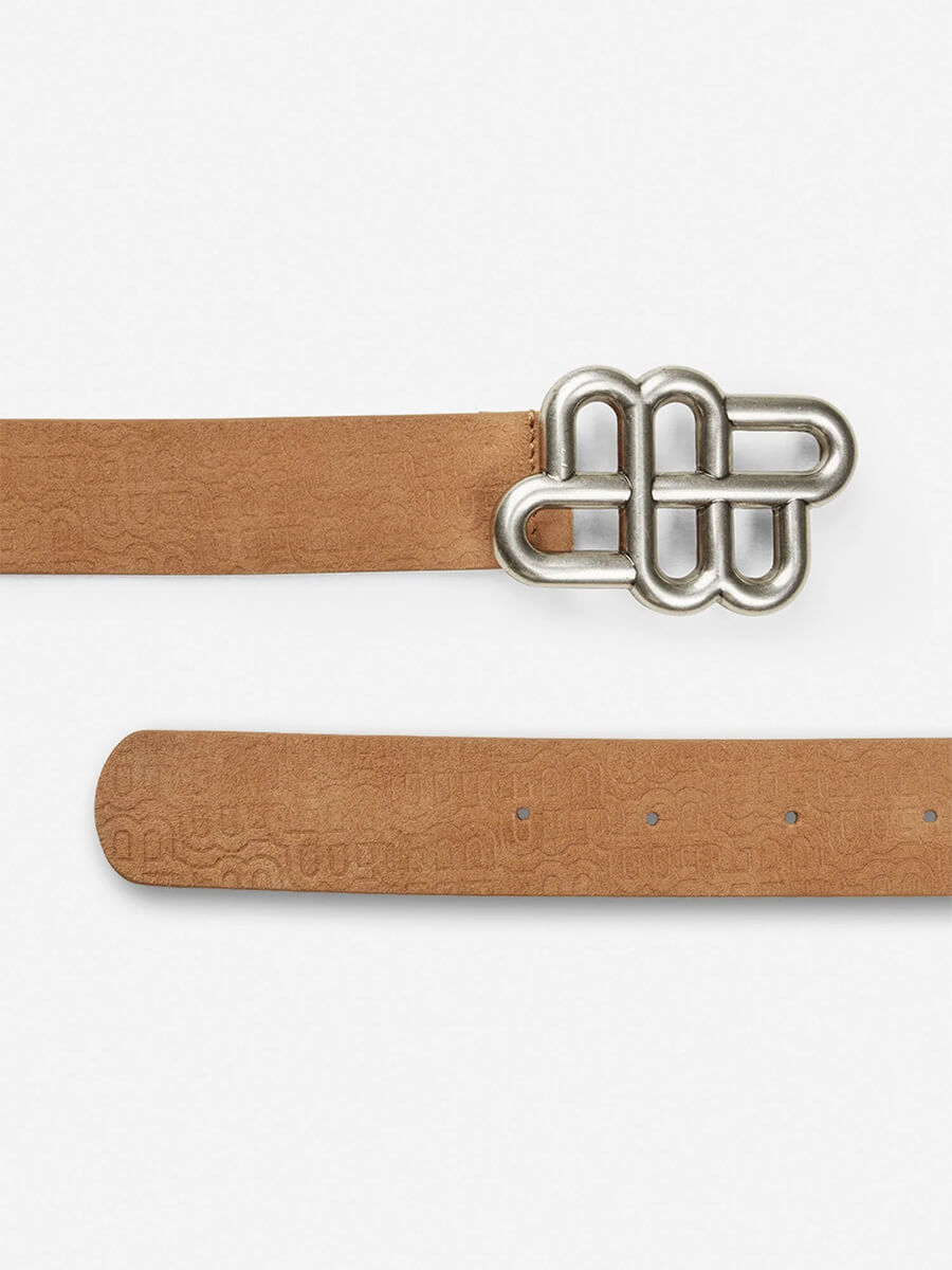 Munthe Latter Belt - Camel