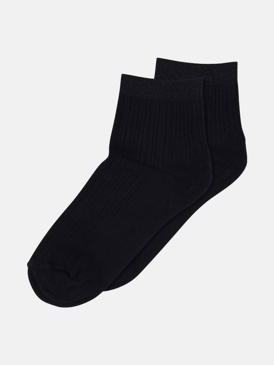 MP Denmark Darya Short Ankle Socks - Black