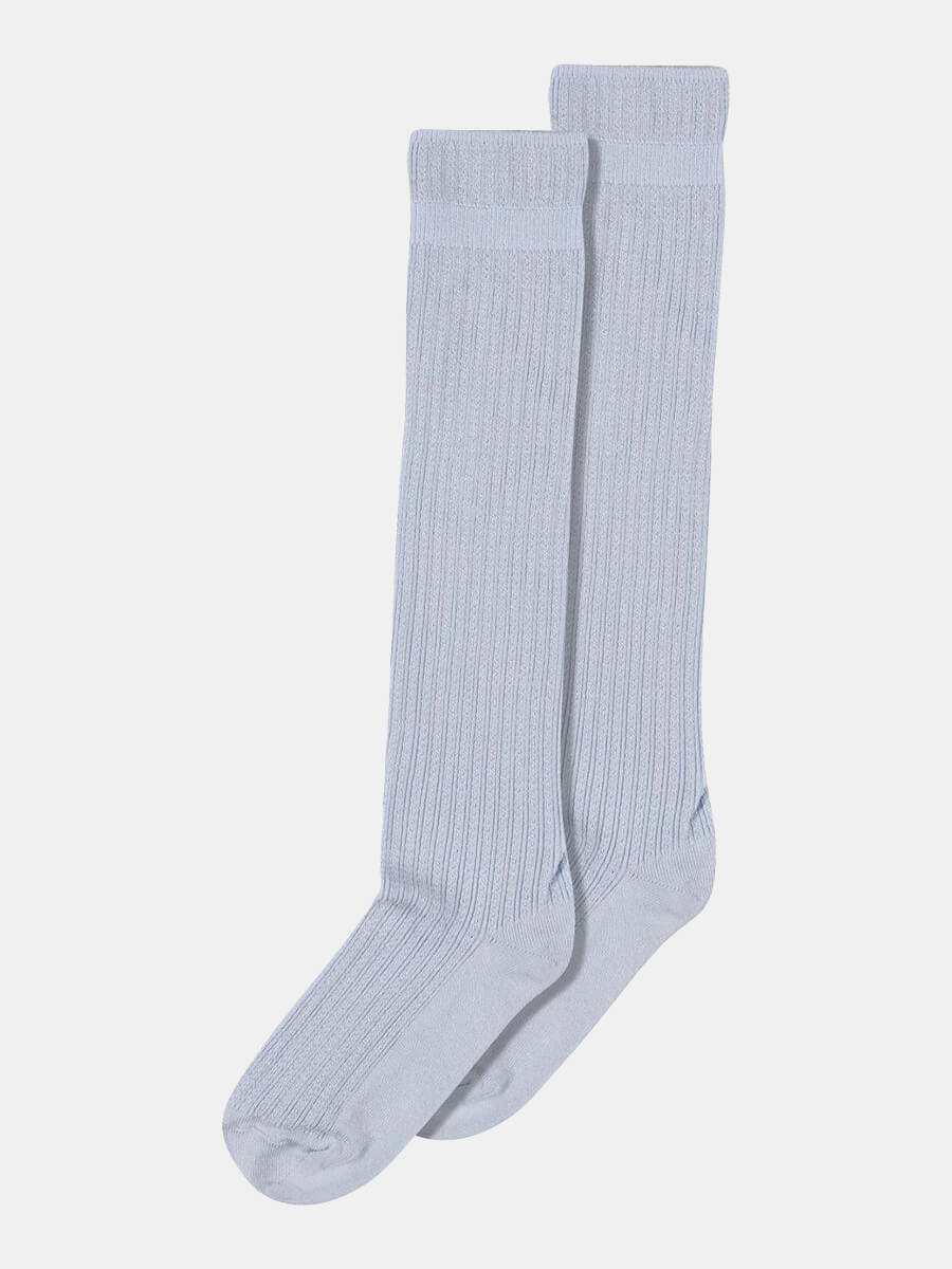 MP Denmark Inga Knee High Socks - Ice Heather