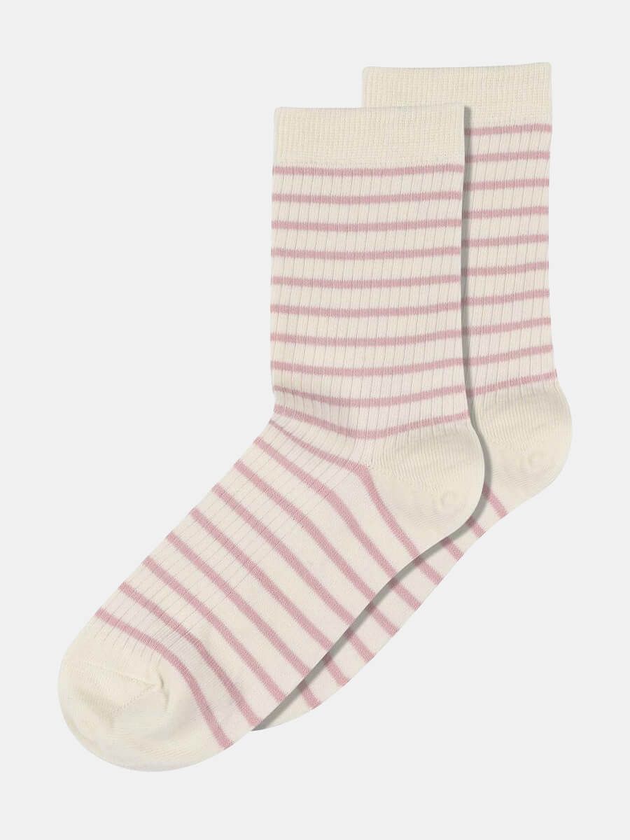 MP Denmark Lydia socks - Silver Pink