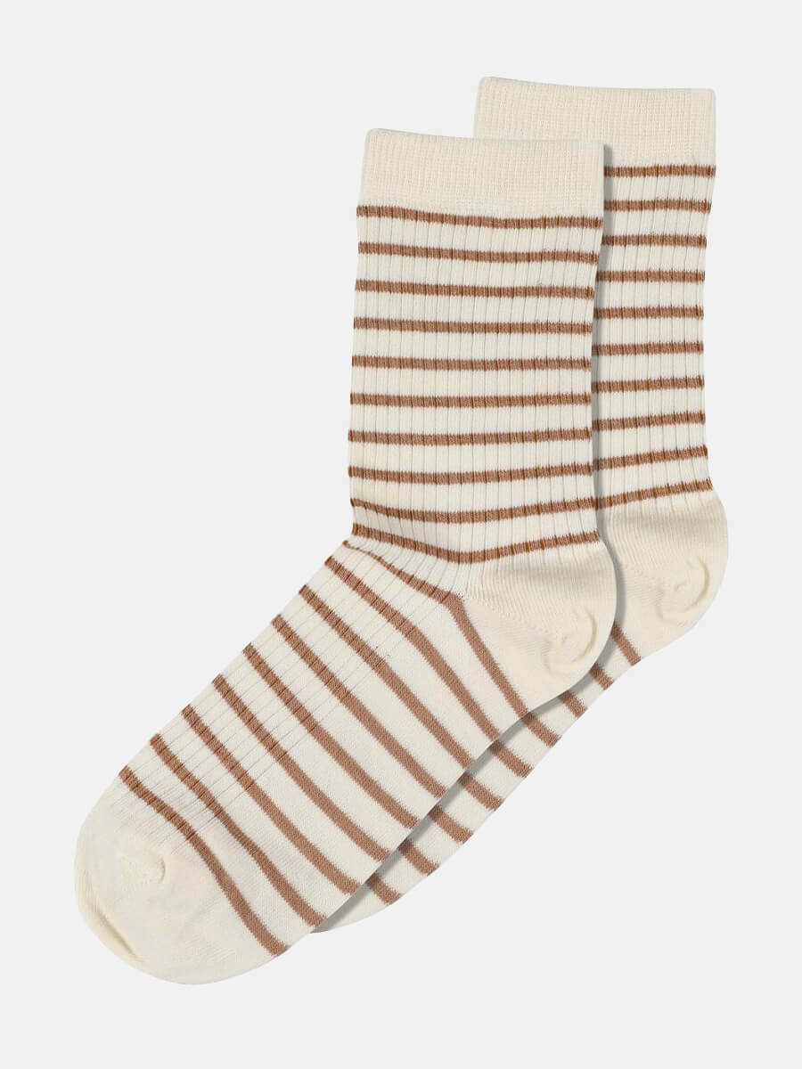 MP Denmark Lydia socks - Tawny Brown