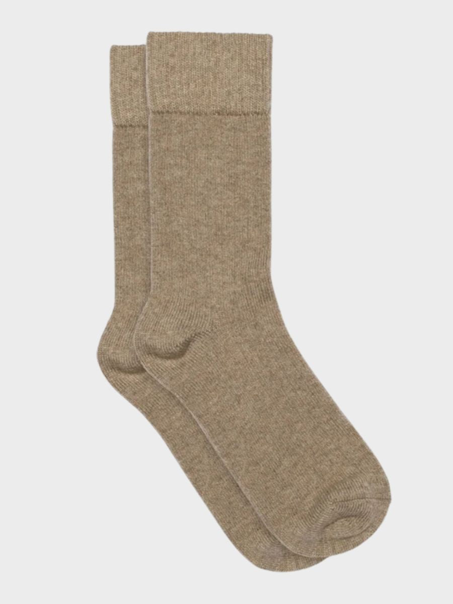 MP Denmark - Ellie Socks - Taupe Melange