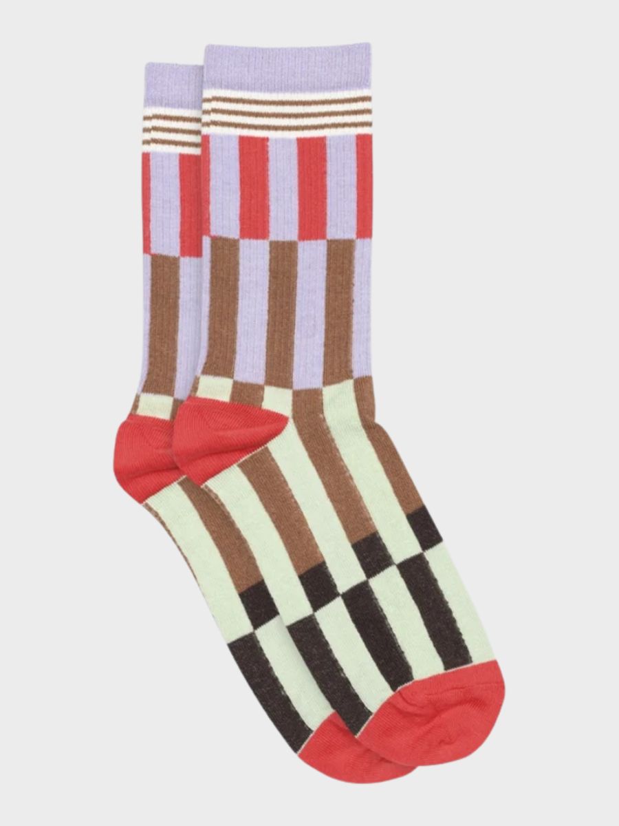 MP Denmark - Mabel Socks - Violet Tulip