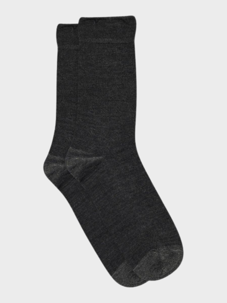 MP Denmark - Margrethe Socks - Dark Grey Melange