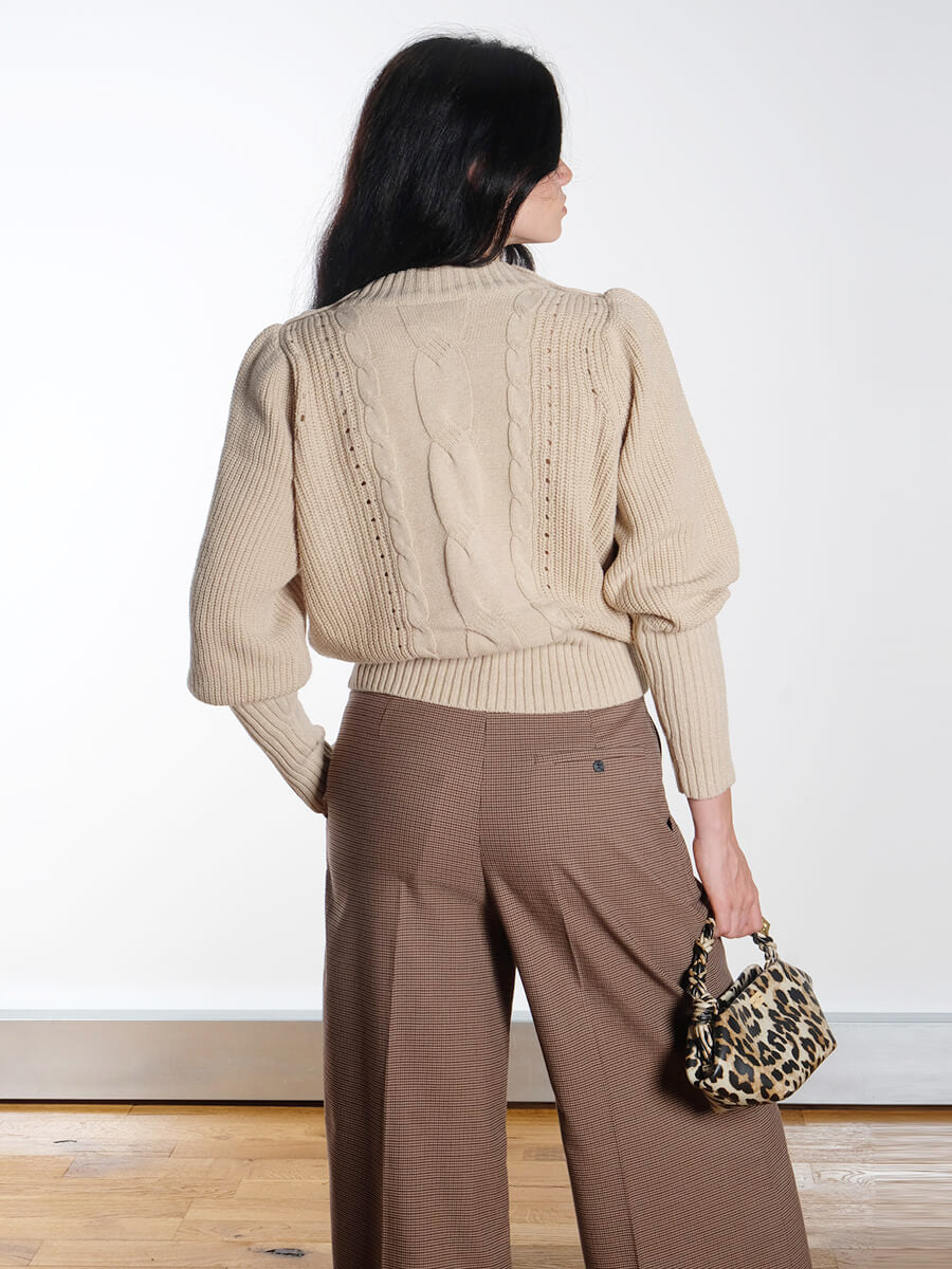 Lysta Knit - Sand