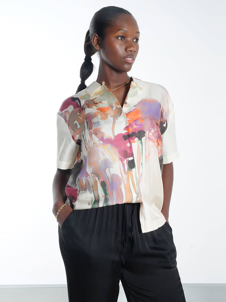Piane Silk Top