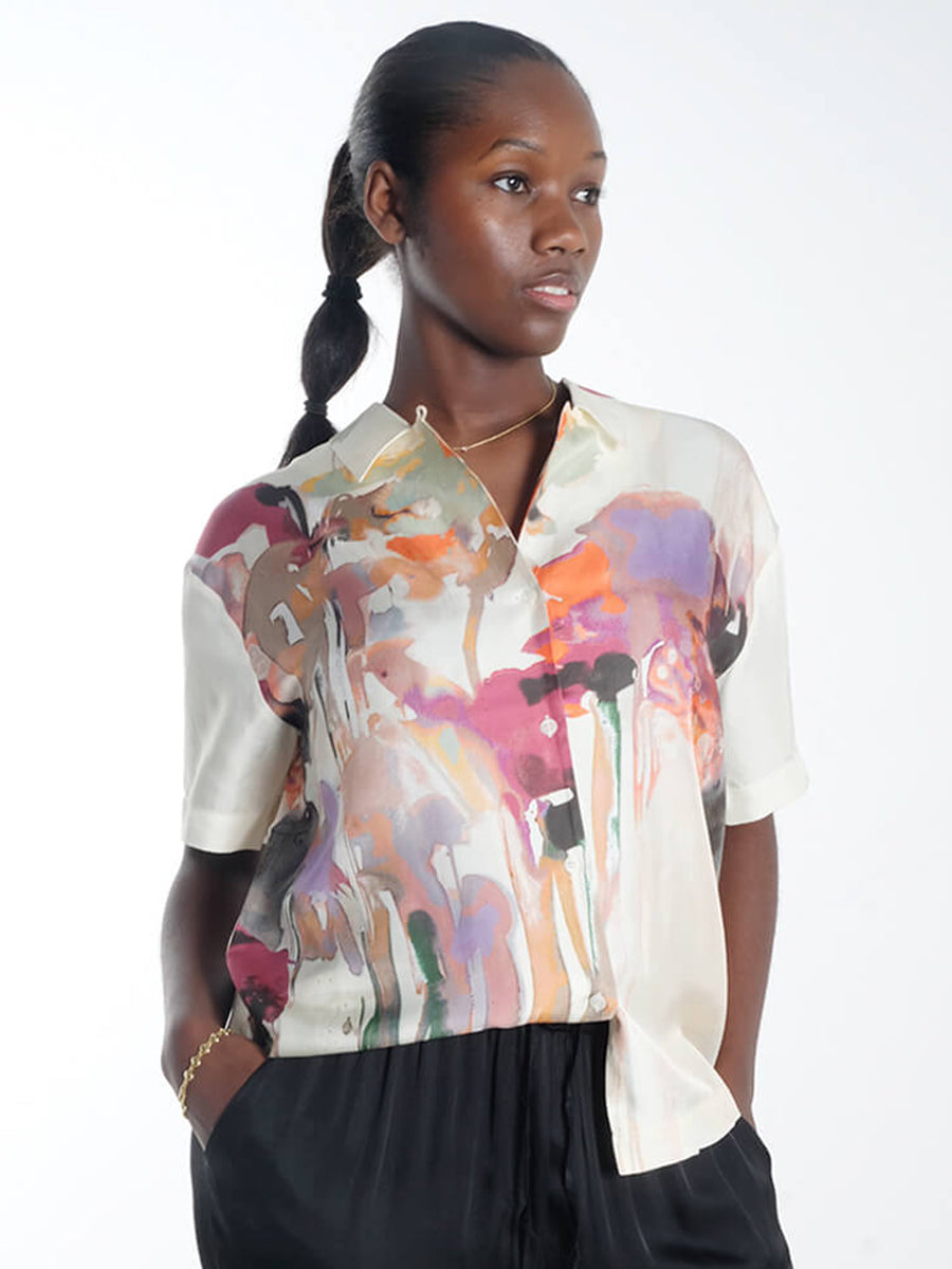 MUNTHE
Piane Silk Top