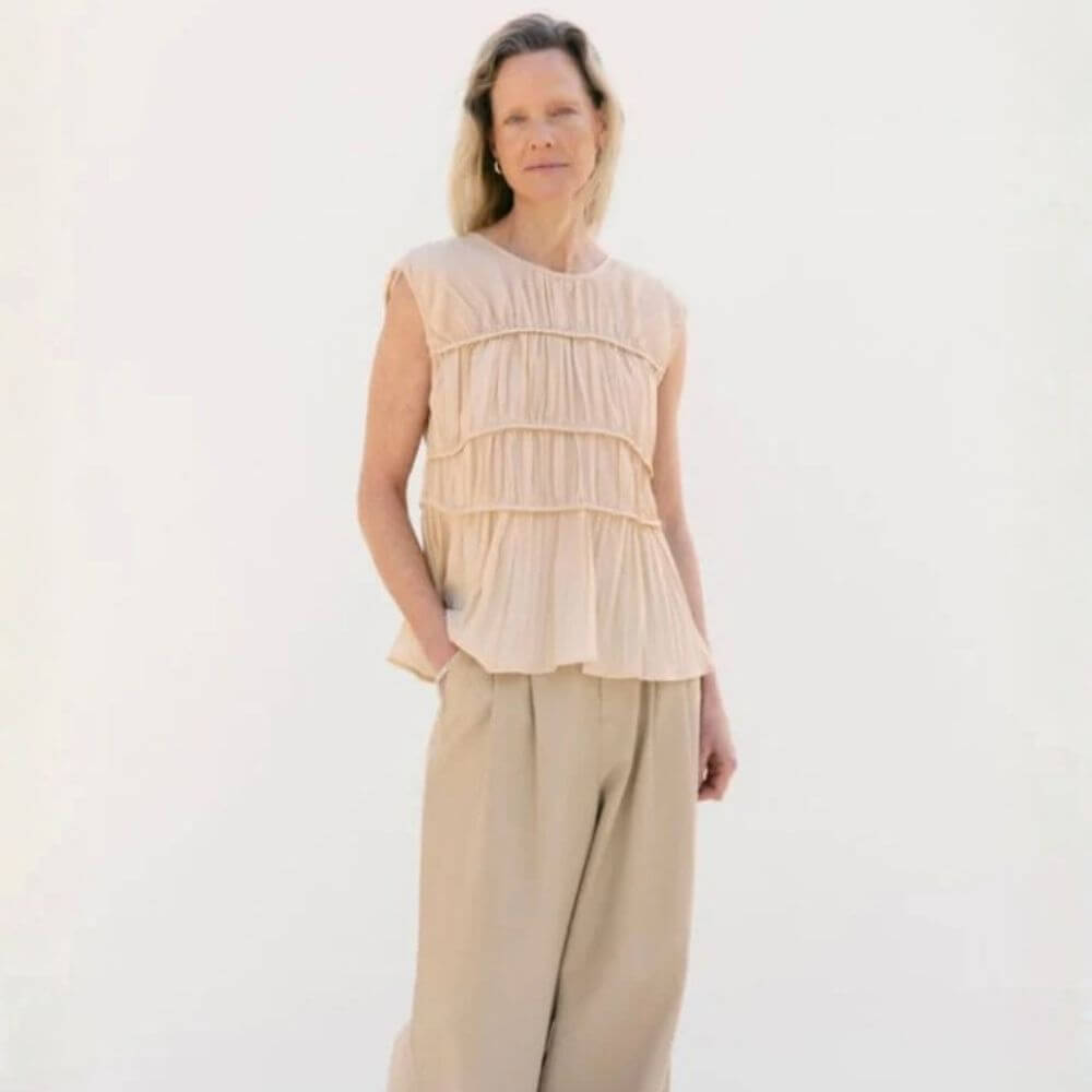 OBJECT -
Mabel Top - Macadamia
