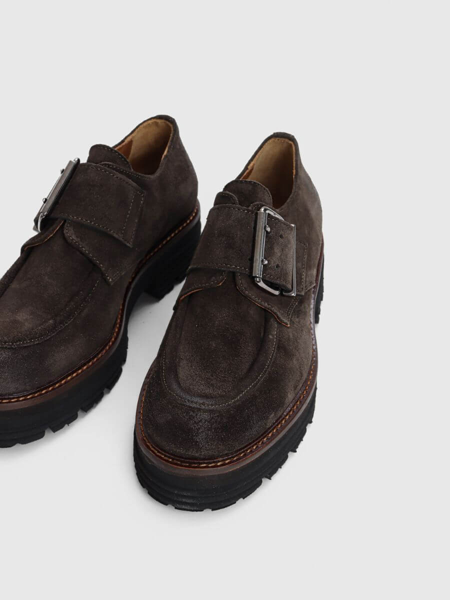 BUKELA Marissa Loafers - Suede Mole
