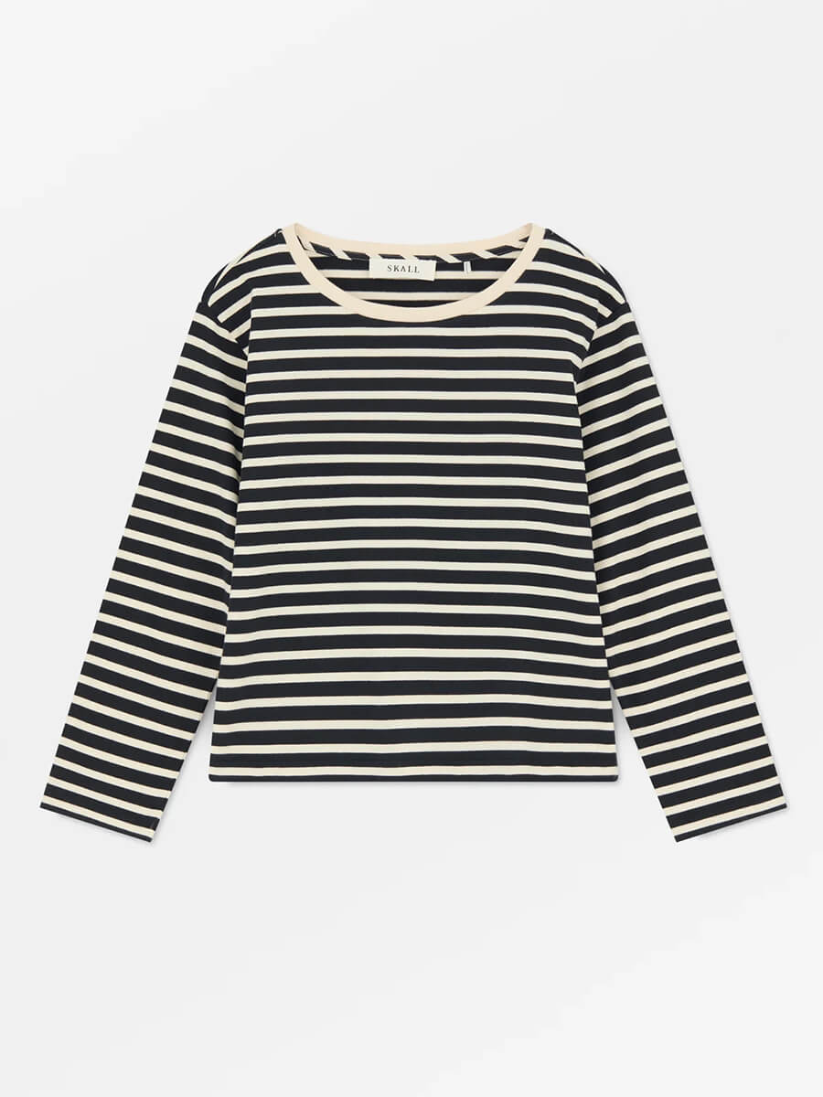 Skall Marron Oversized Long Sleeved T-Shirt