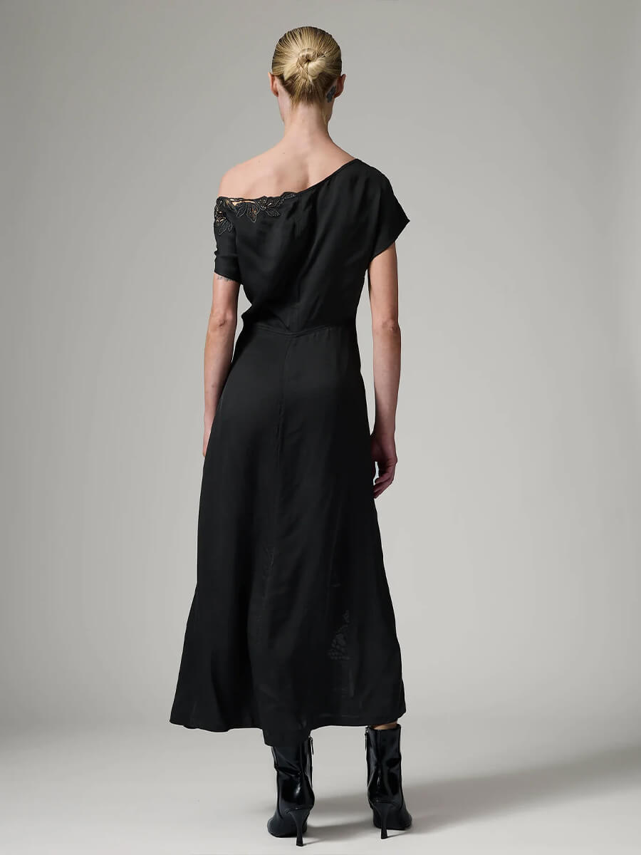 DAY BIRGER ET MIKKELSEN
Mary Matte Crepe Dress - Black