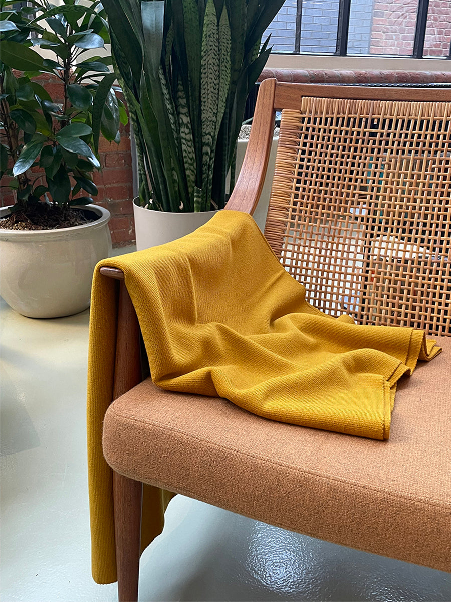 Sibin Merino Blanket - Amber