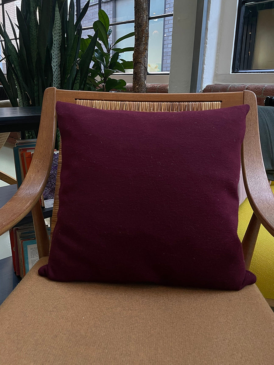 Sibin Merino_Pillowcase_50x50_-_Burgundy