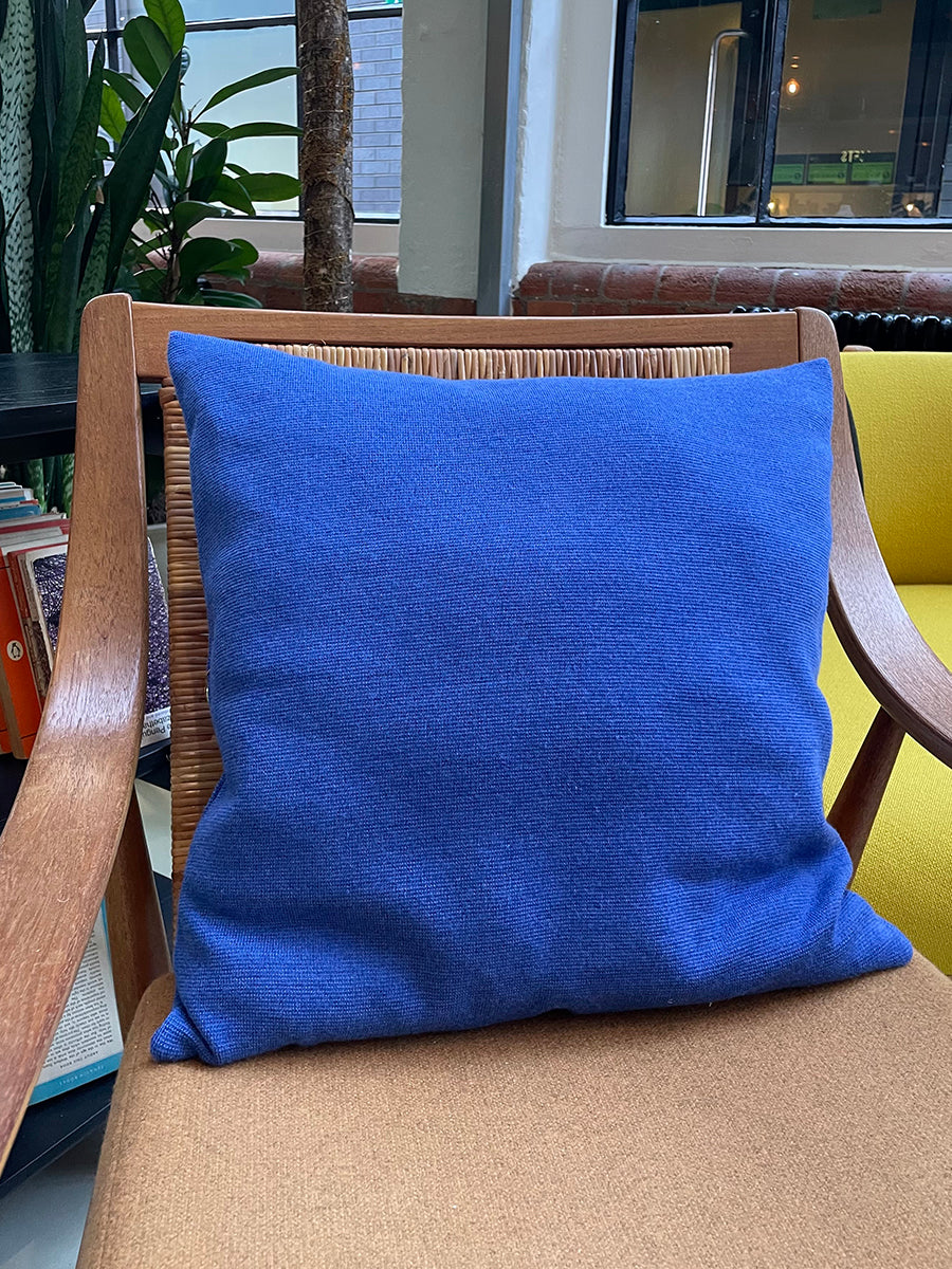 Sibin Merino Pillowcase 50x50 - Crystal Blue