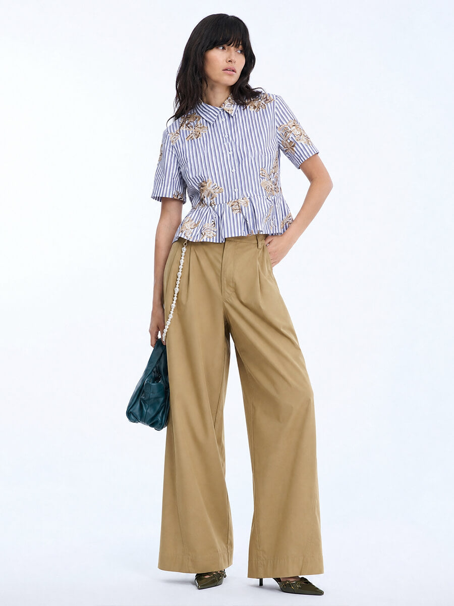 Munthe - Nuriana Top - Stripe White product shot