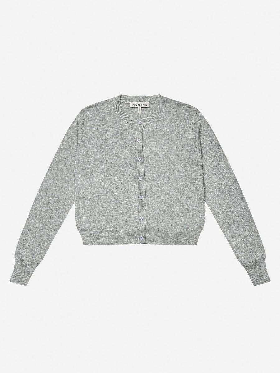 Munthe - Parli Cardigan - Silver 5