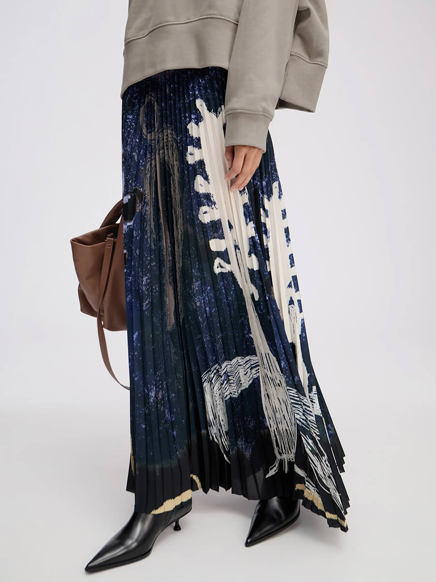 Munthe - Taulla Skirt - Navy