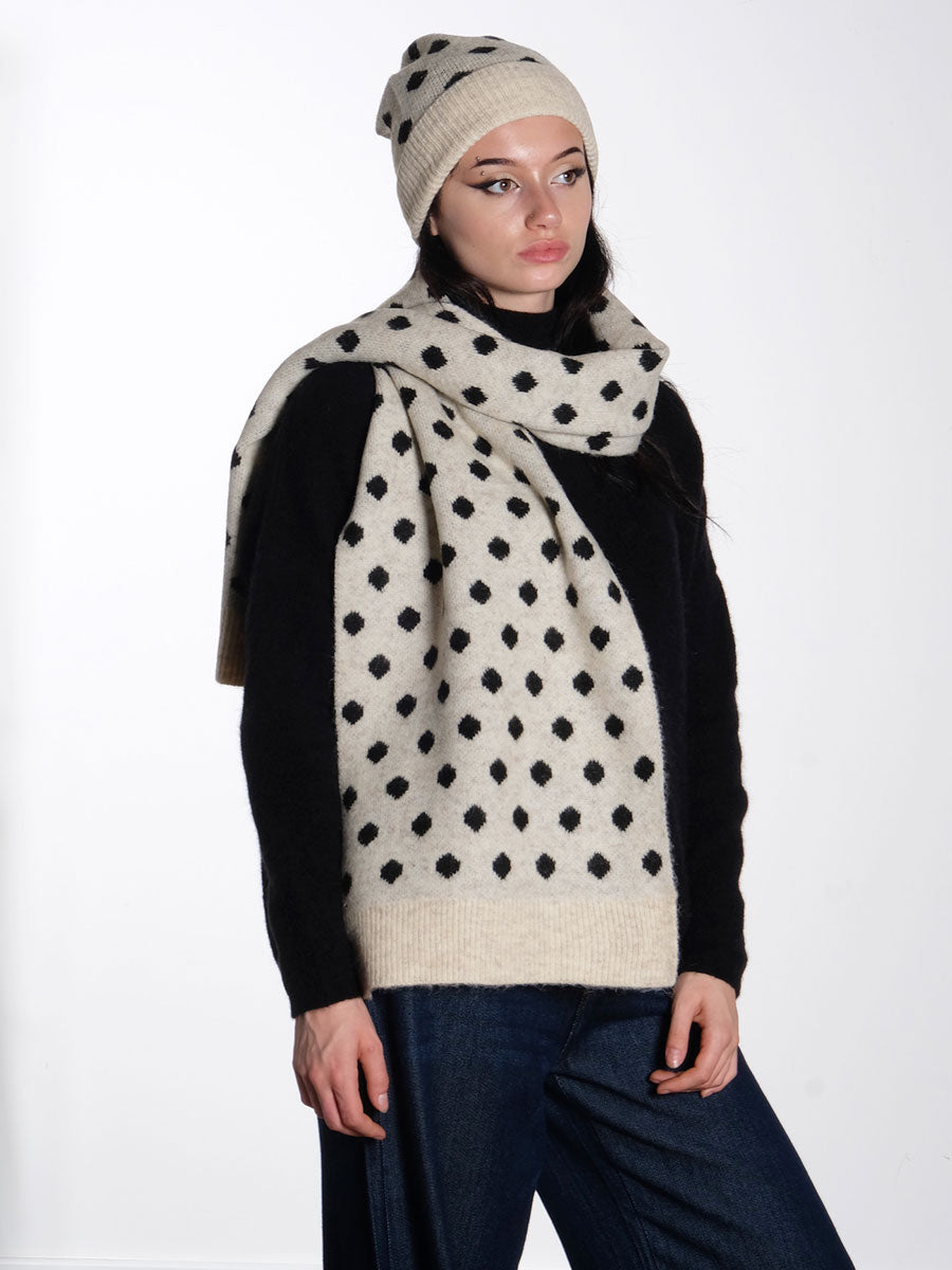 NUMPH - Nuollie-Knitted-Hat-Scarf-mittens-Spots
