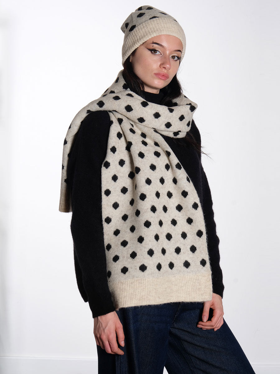 NUMPH - Nuollie-Knitted-Hat-Scarf-mittens-Spots