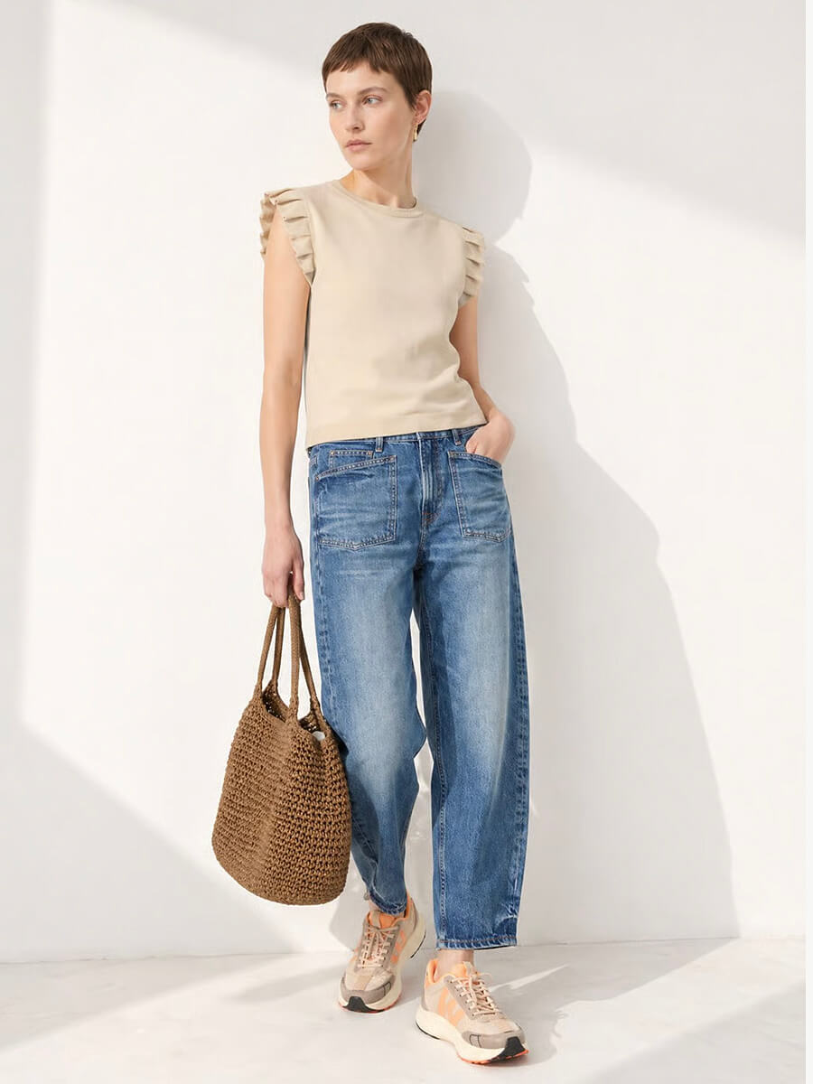 NUMPH
Fiana Top - Whitecap Grey