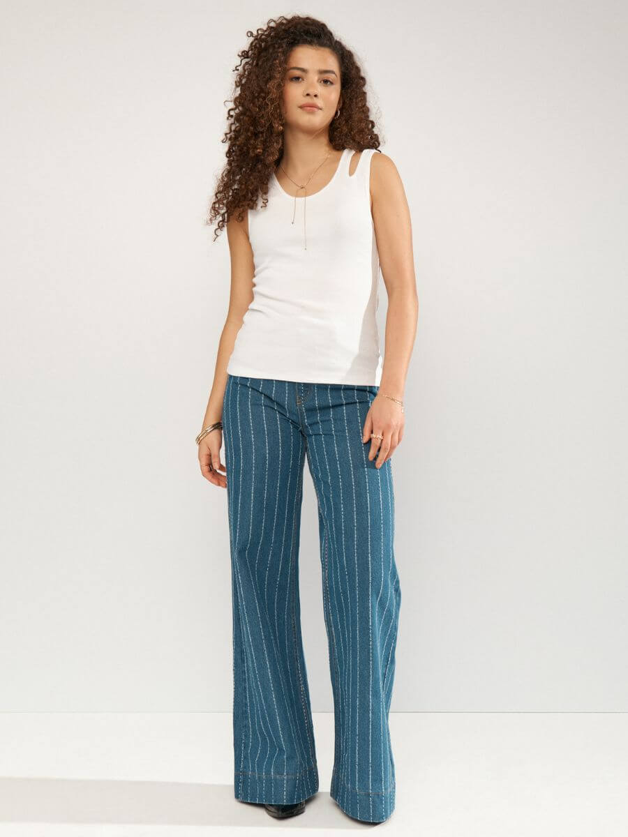 NUMPH
Daphny Top - Bright White