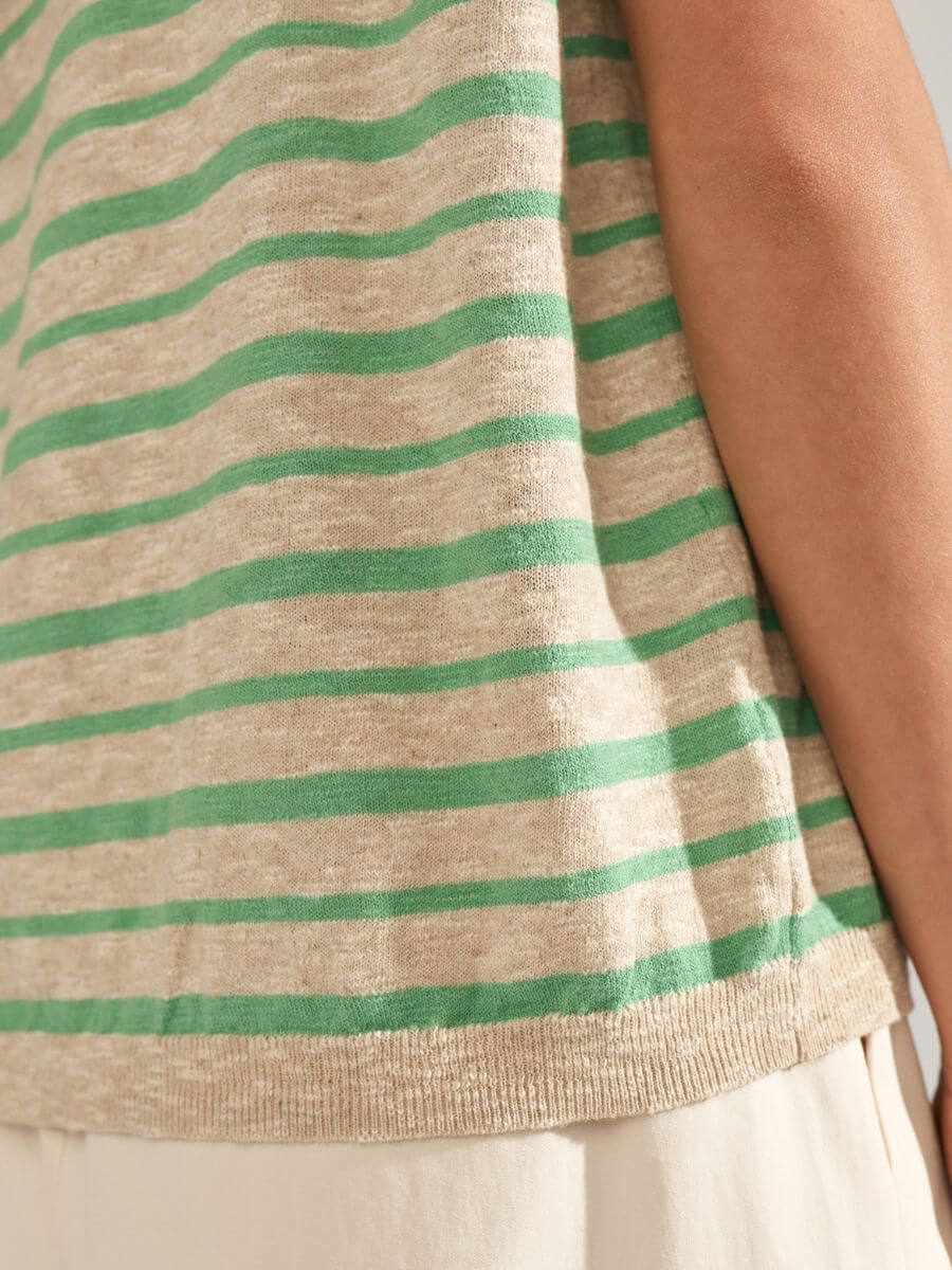 NUMPH
Kiki Boatneck Pullover - Absinthe Green