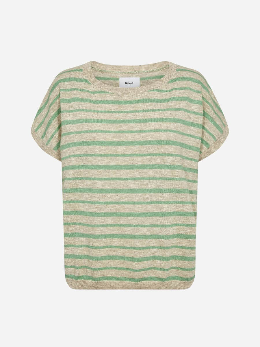 NUMPH
Kiki Boatneck Pullover - Absinthe Green