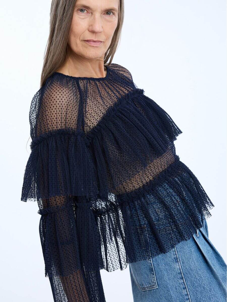 Munthe - Maria Top- Navy
