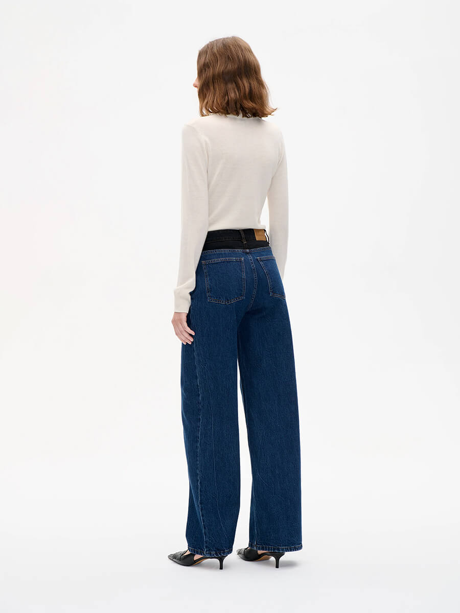 Nini Jeans - Blue Black Mix