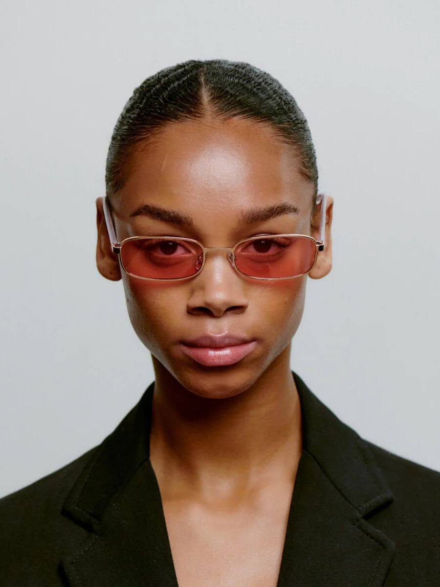 A. Kjaerbede Noah Sunglasses - Rosegold Galactic Pink