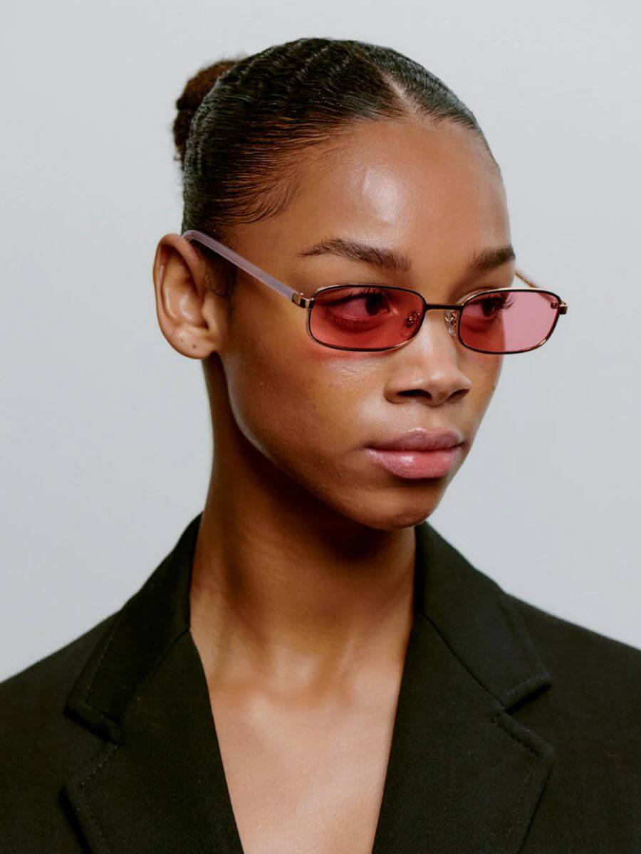 A. Kjaerbede Noah Sunglasses - Rosegold Galactic Pink