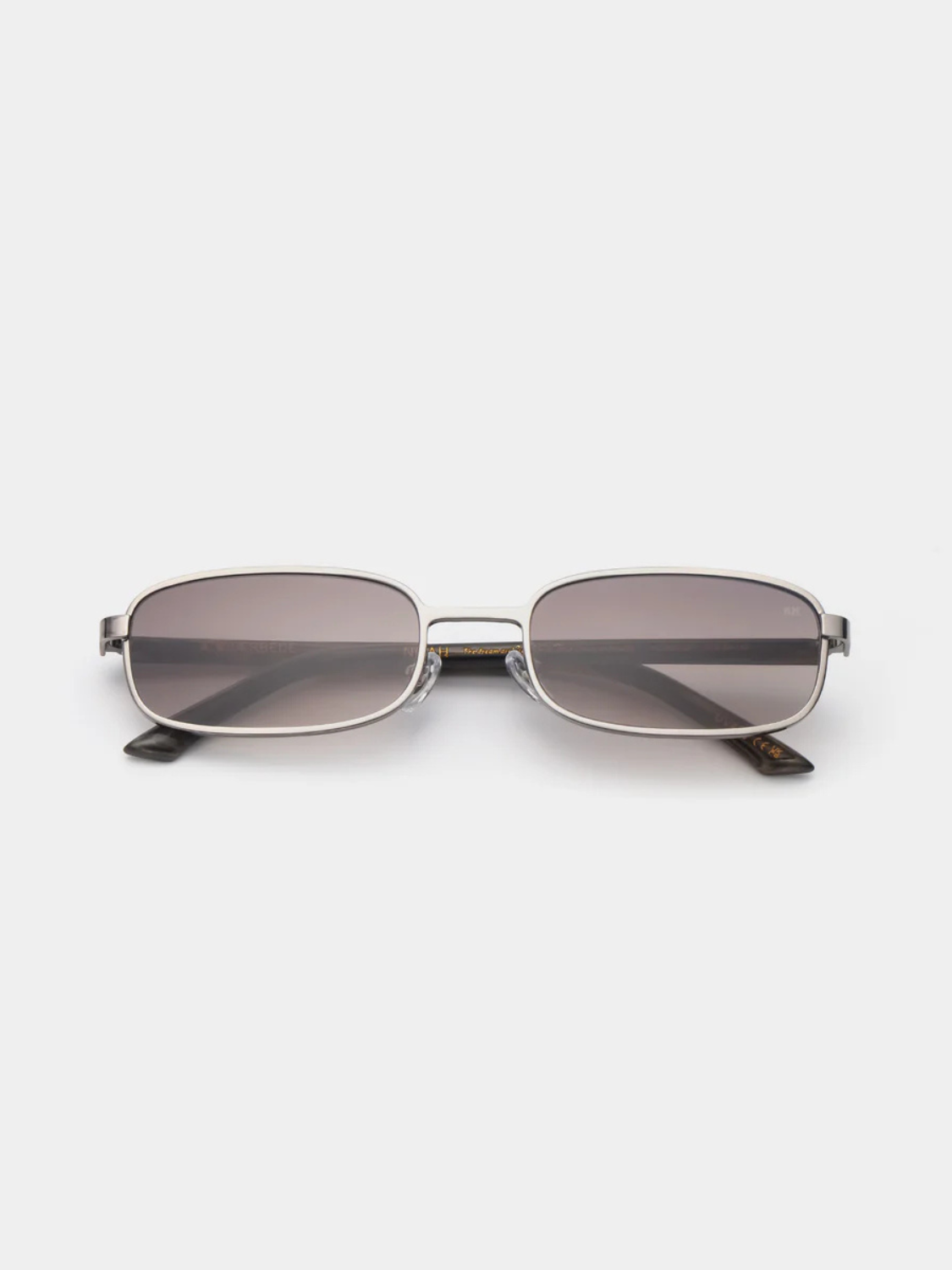 A.KJÆRBEDE Noah Sunglasses - Silver Striped Horn
