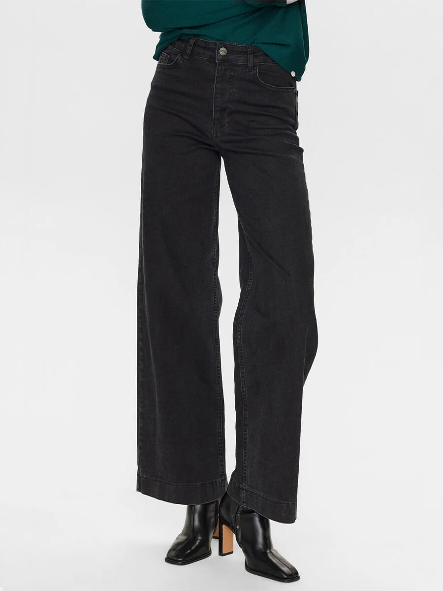 Numph-Nuparis-Long-Jeans-Black
