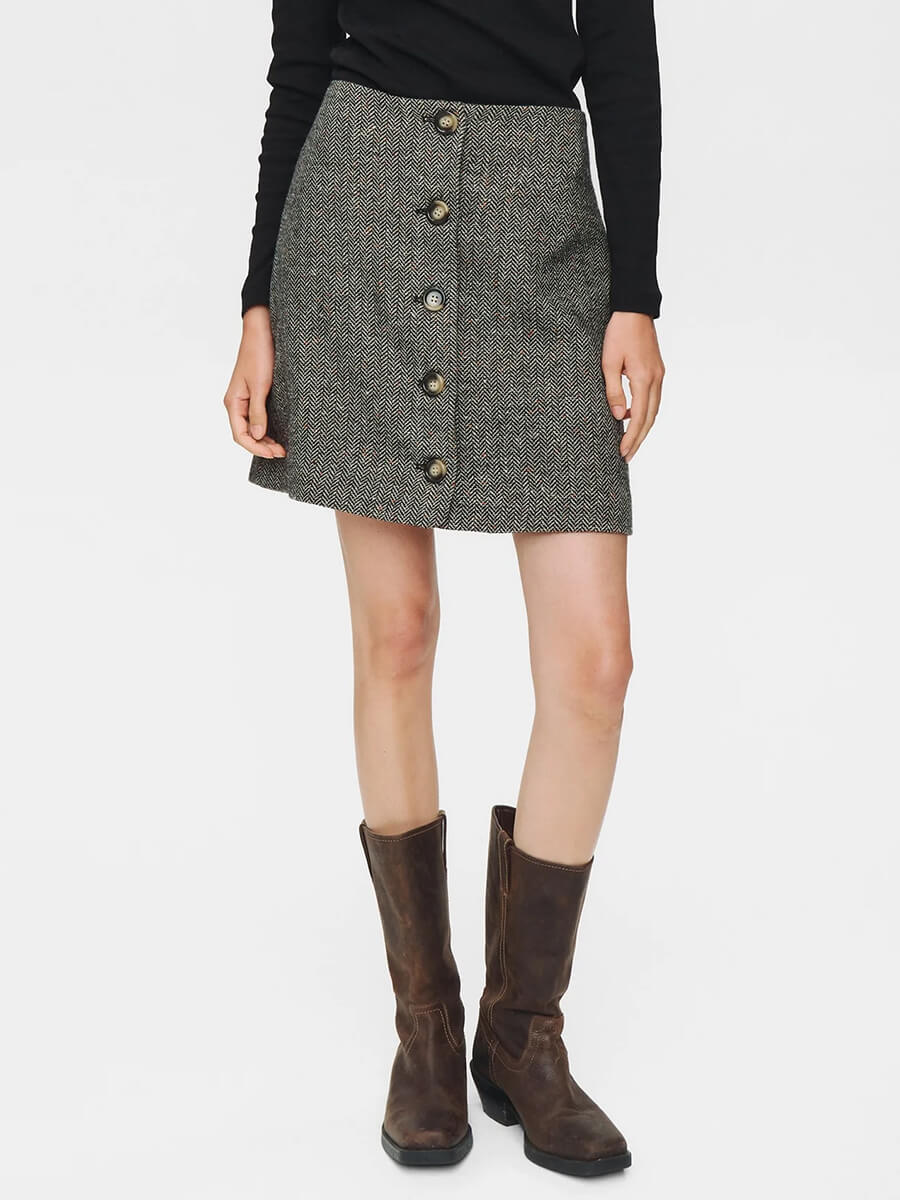Numph Nuavey Mini Skirt