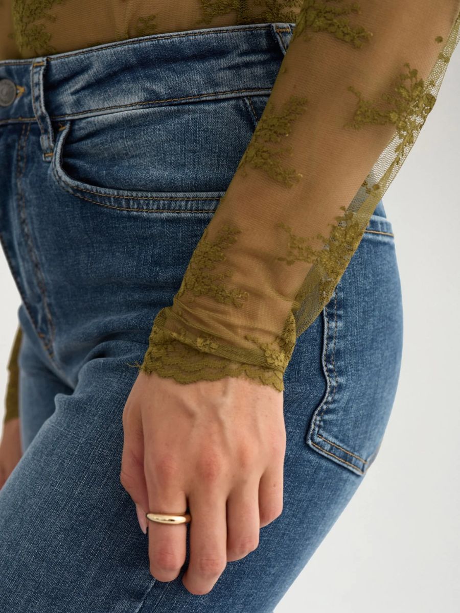 Numph - Natalia Top - Fir Green