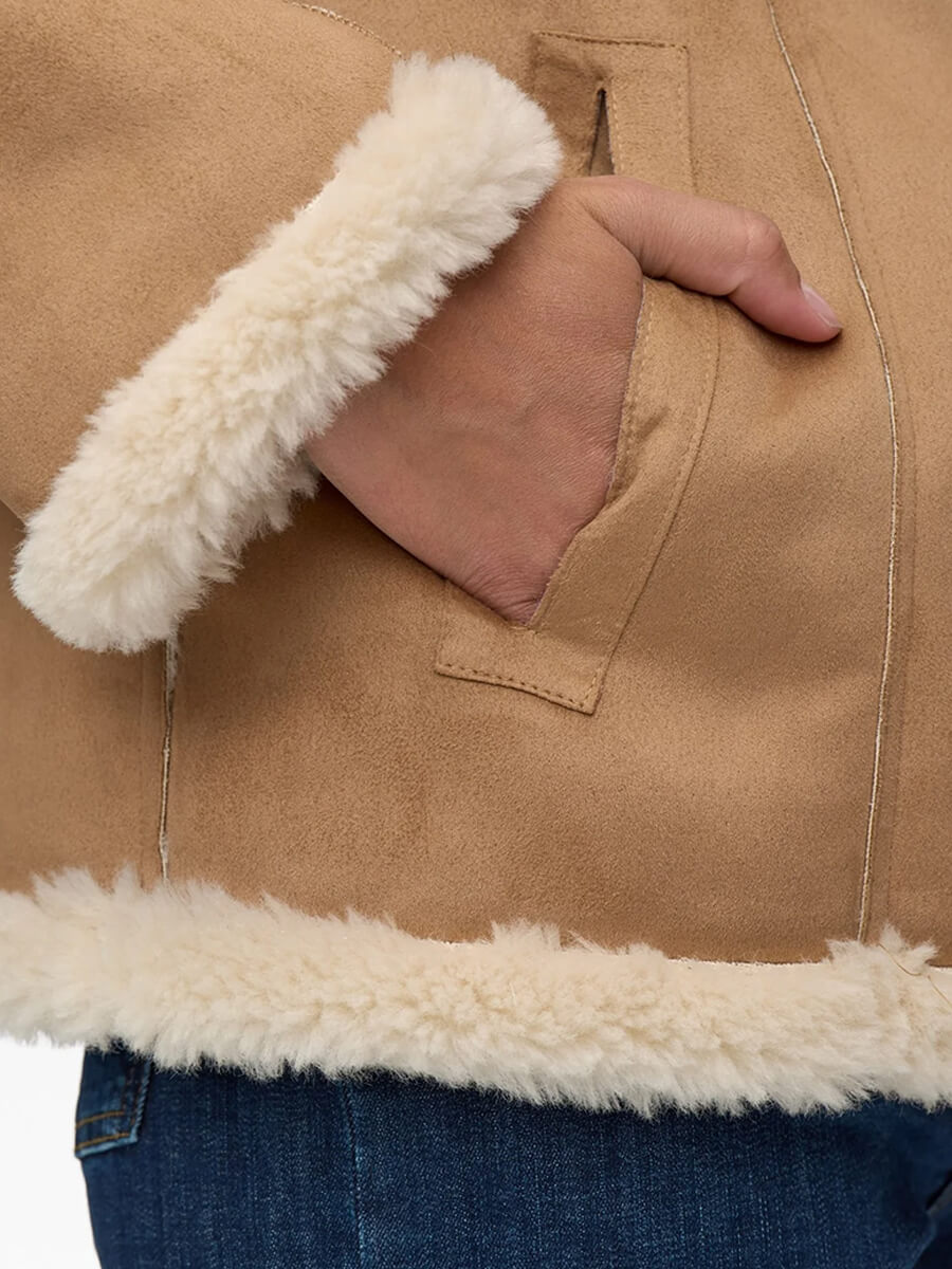 Numph - Nuelliota Reversible Coat - Cognac