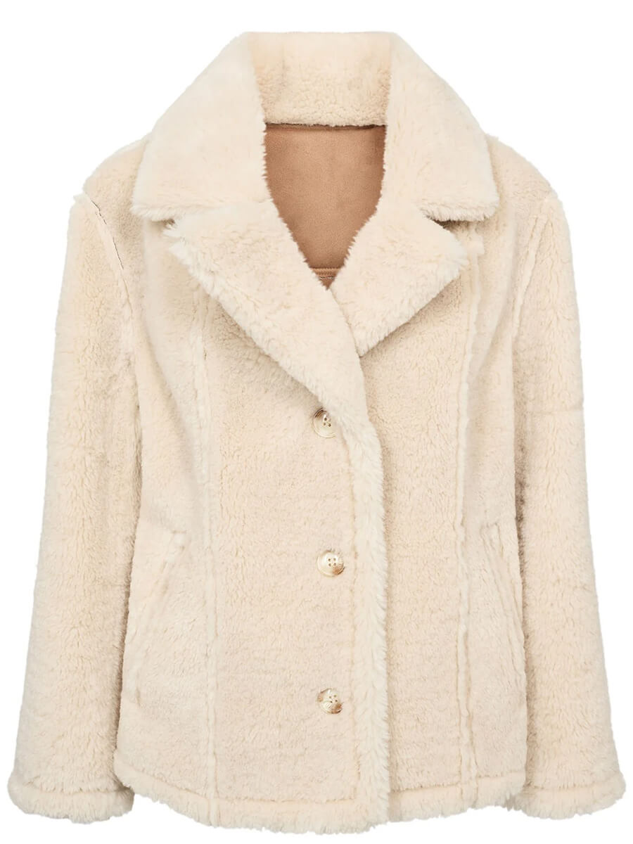 Numph - Nuelliota Reversible Coat - Cognac