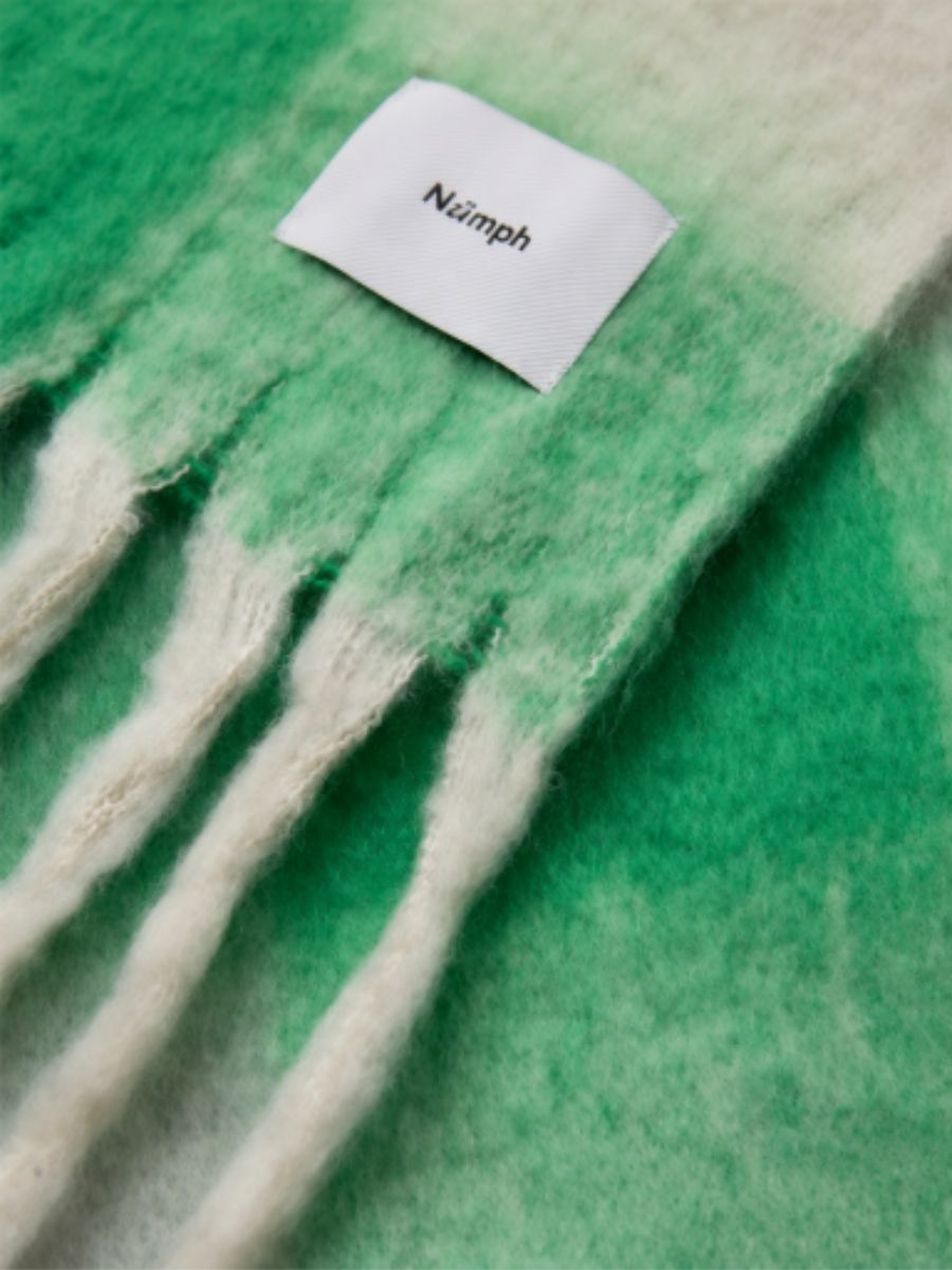 Numph - Nurandal Scarf - Forrest Green