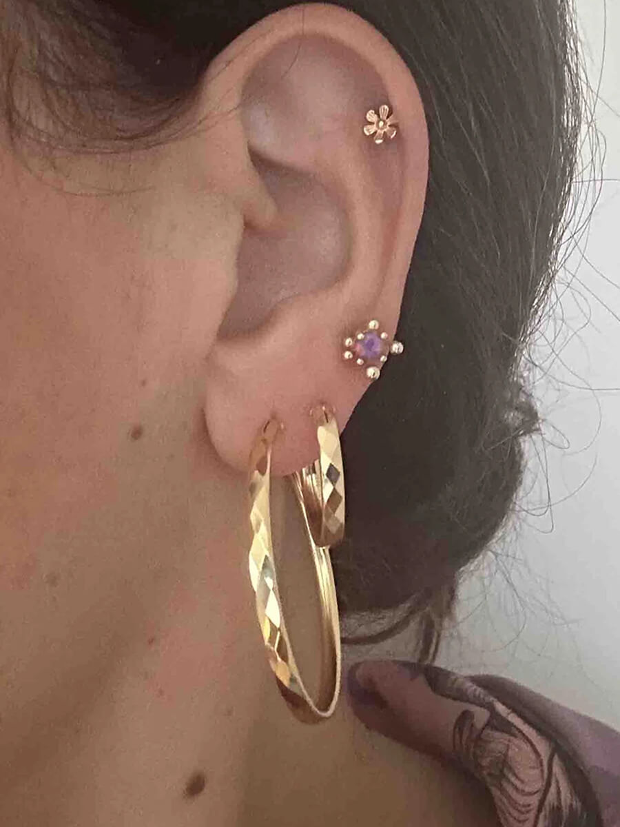 Nuni - Winnie Earrings - Lavender