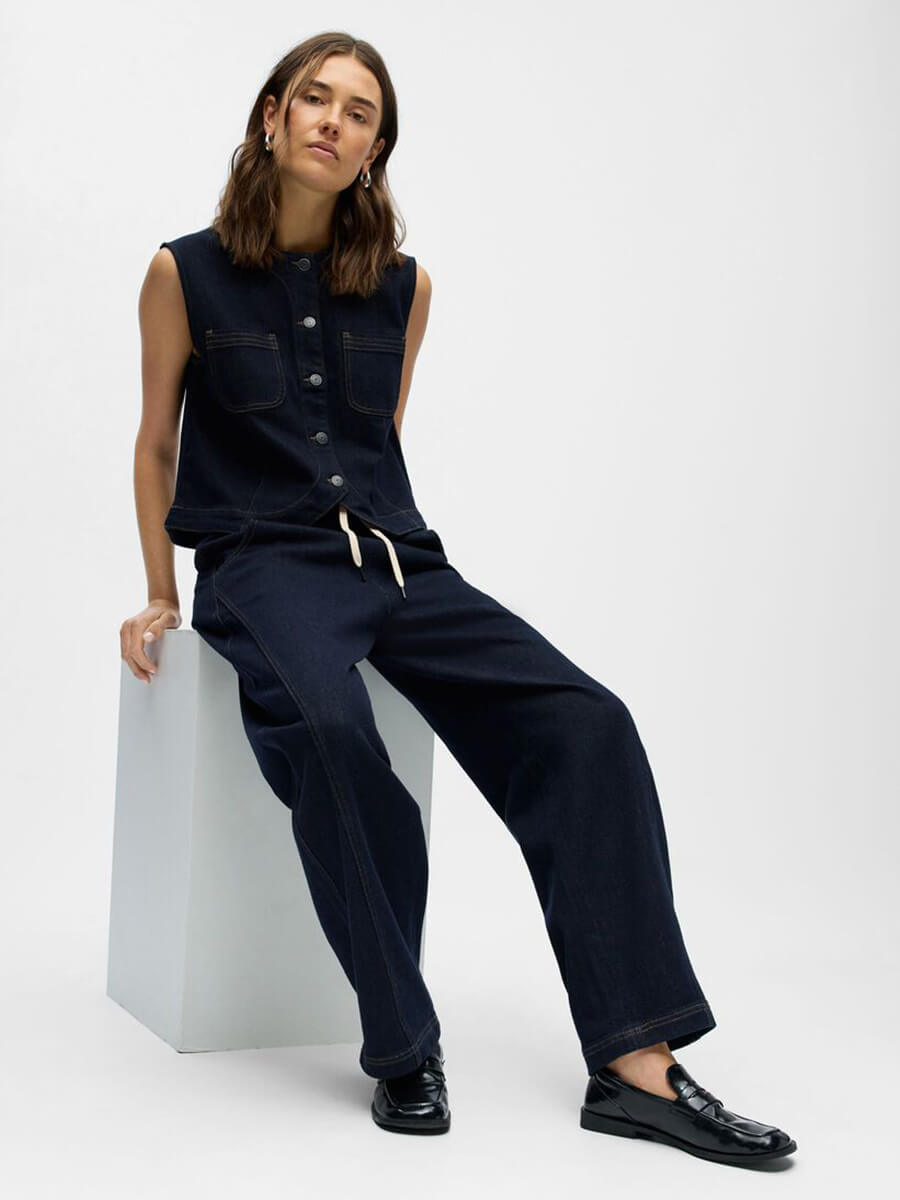 Camilla Wide Leg Denim Pant