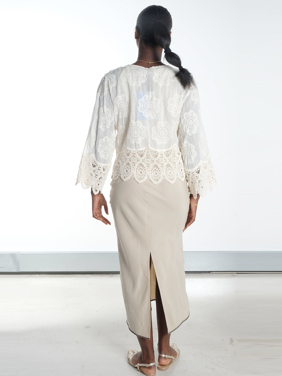 OBJECT
Lotte Lace Top