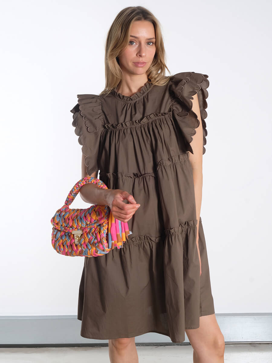 SUI AVA
Anna Multi Bag - Pink/Gold