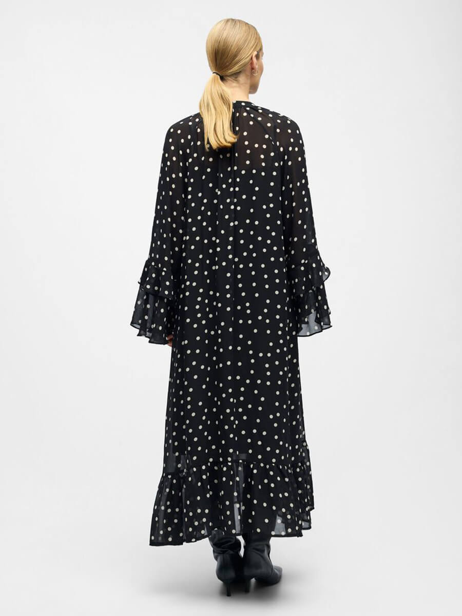OBJECT Gina Polka Dot Maxi Dress