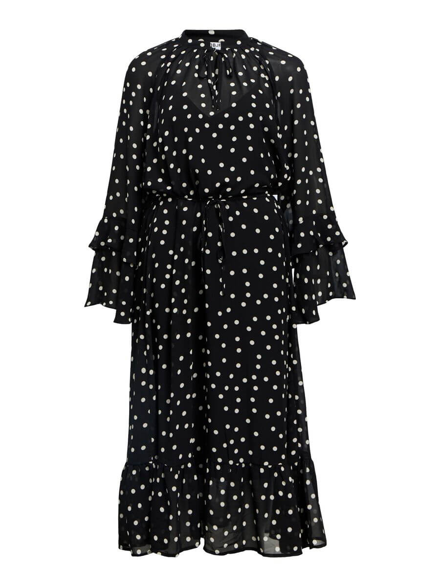 OBJECT Gina Polka Dot Maxi Dress