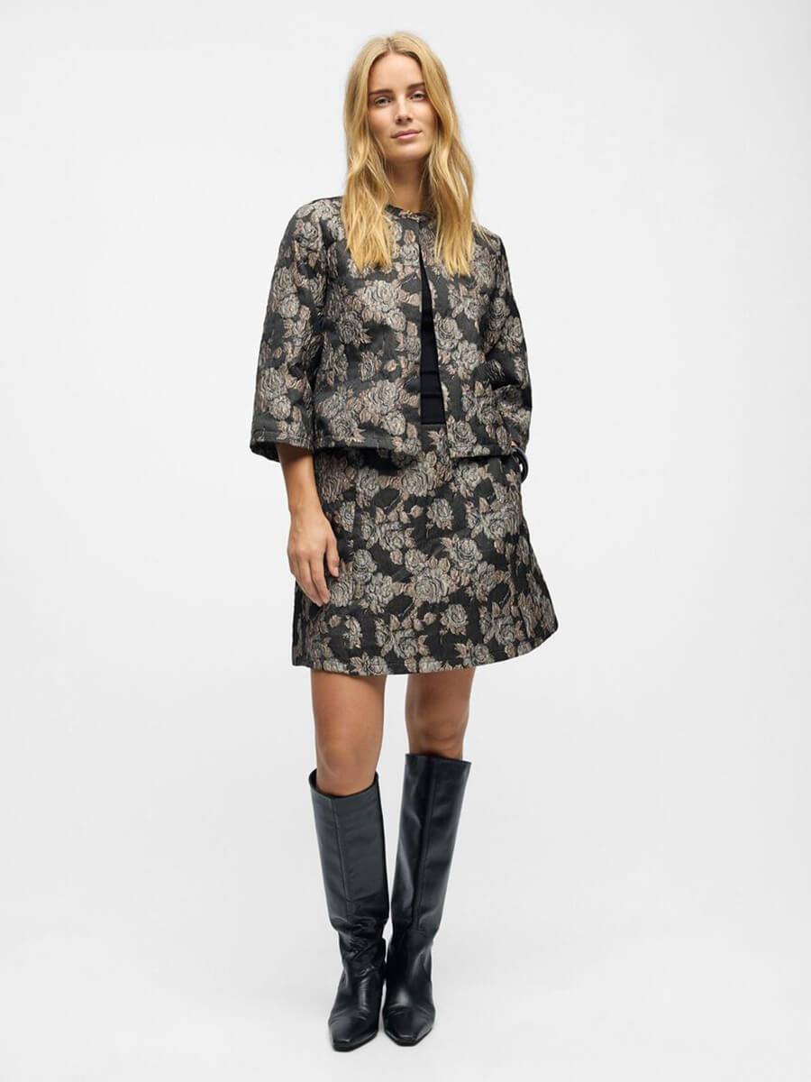 OBJECT Juna Floral Mini Skirt