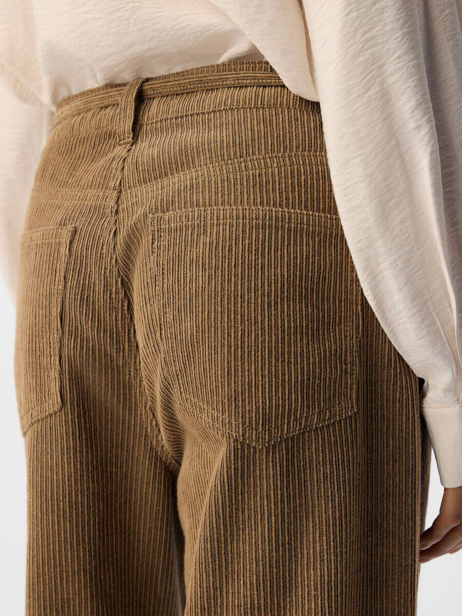 OBJECT Moji Alima Corduory Wide Leg Jeans