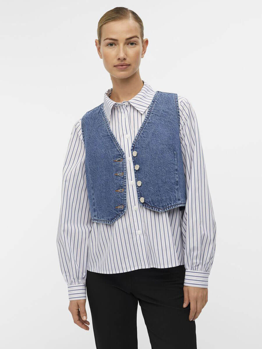 Object-Harlow-Cropped-Denim-Vest