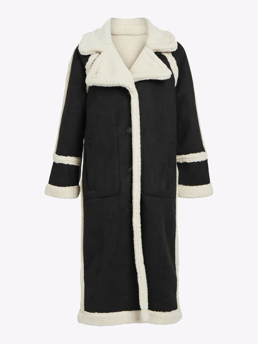 Object Khalesi Teddy-Lined Coat - Black