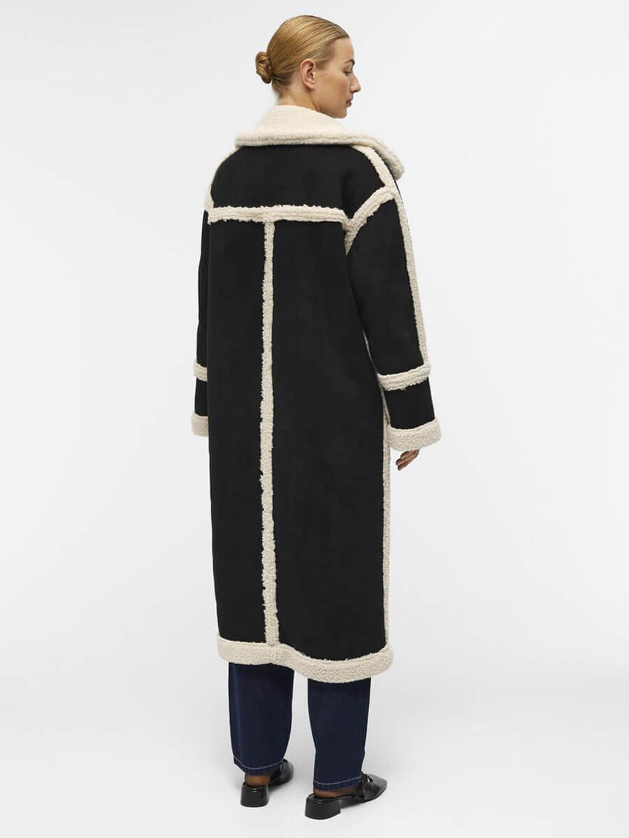 Object Khalesi Teddy-Lined Coat - Black