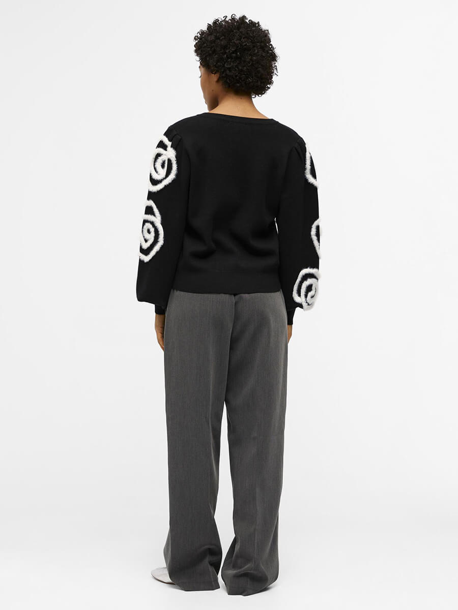 Object Inda Pullover - Black
